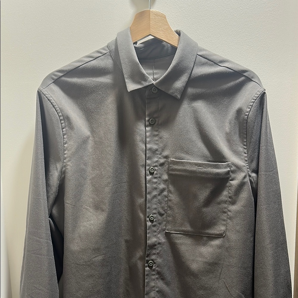 lululemon athletica Men’s Olive Grey Masons Peak Flannel